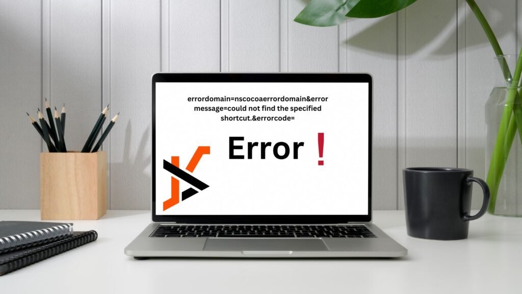 errordomain=nscocoaerrordomain&errormessage=could not find the specified shortcut.&errorcode=