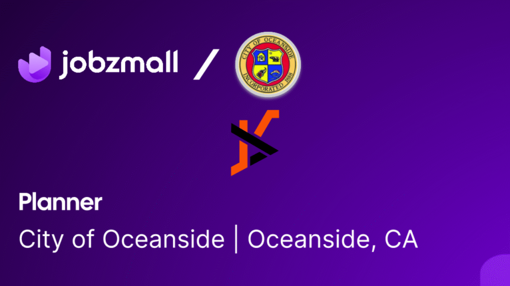 city of oceanside jobs