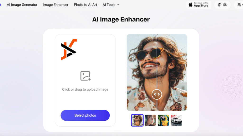 How Can I Increase the Resolution of an Image without Photoshop  (Free Online AI Photo Enhancer Tool)