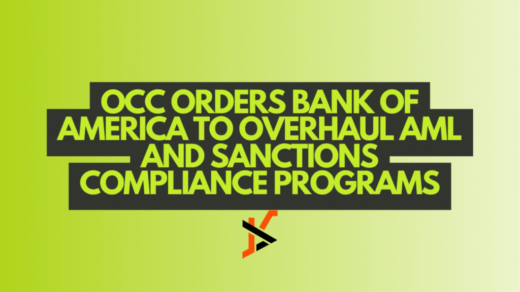 bank of america bsa deficiencies occ