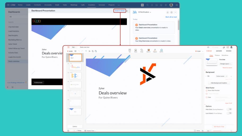 How is Zia Helping in Business's Different Operations?