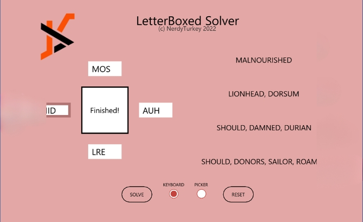 letterboxed solver