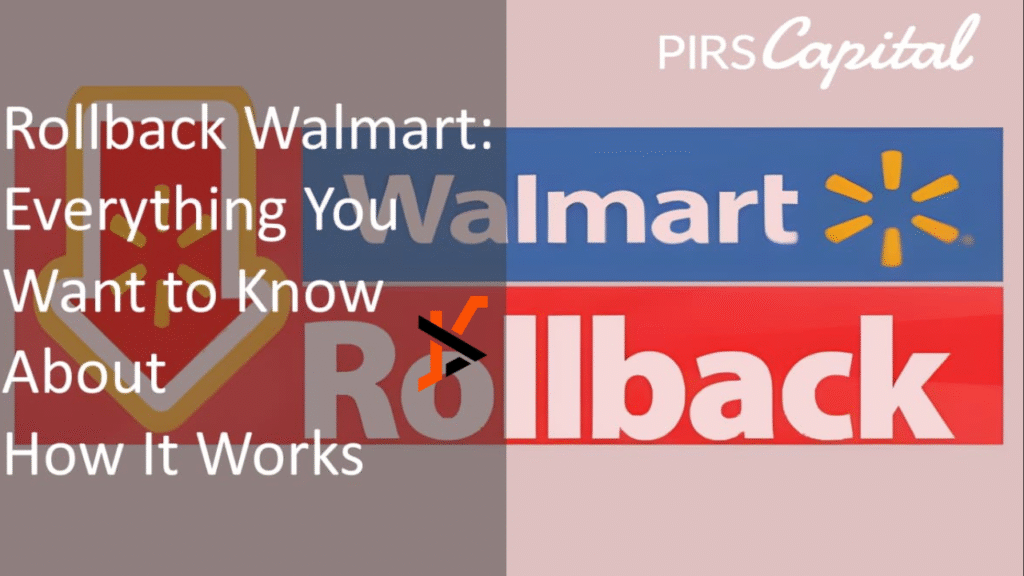 what does rollback mean on walmart