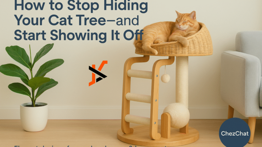 How to Stop Hiding Your Cat Tree—and Start Showing It Off