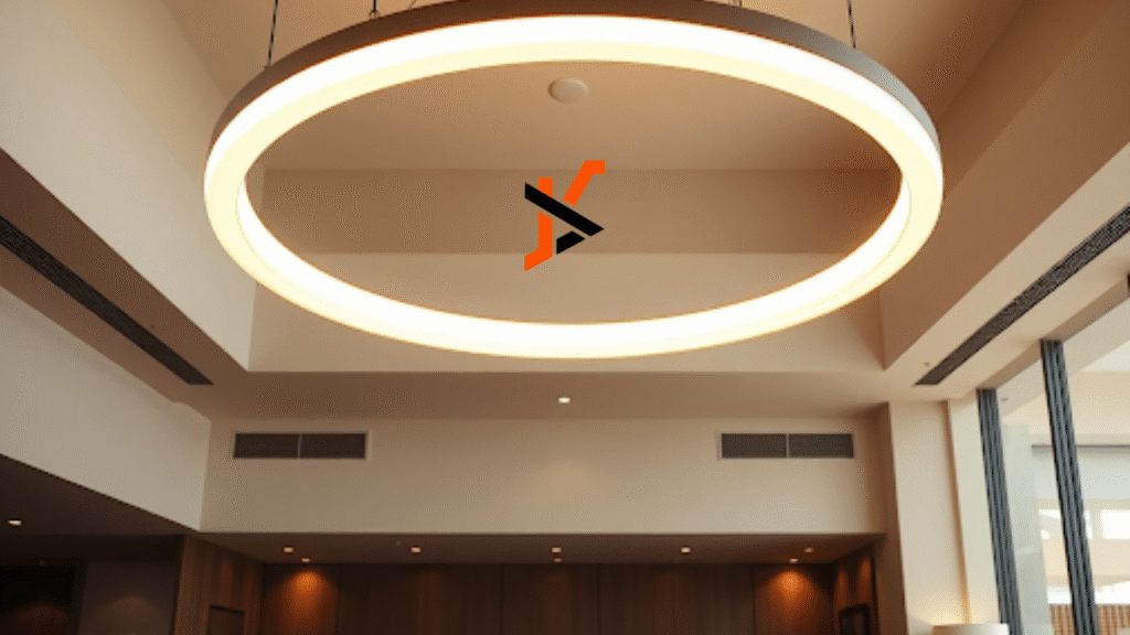 Framing Spaces with Light: The Art of Creating Atmosphere Through Circular Fixtures
