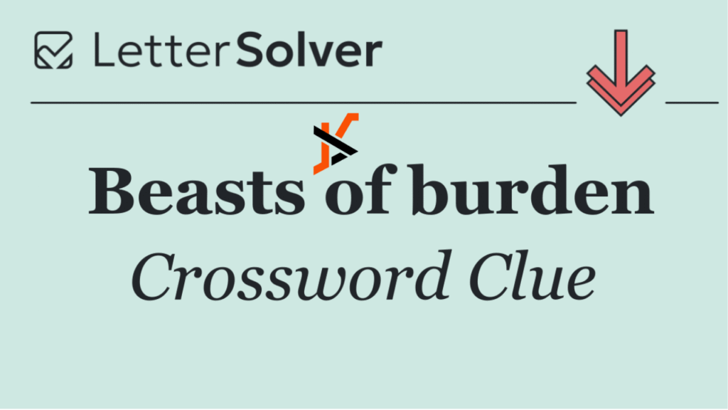 "burden crossword clue"