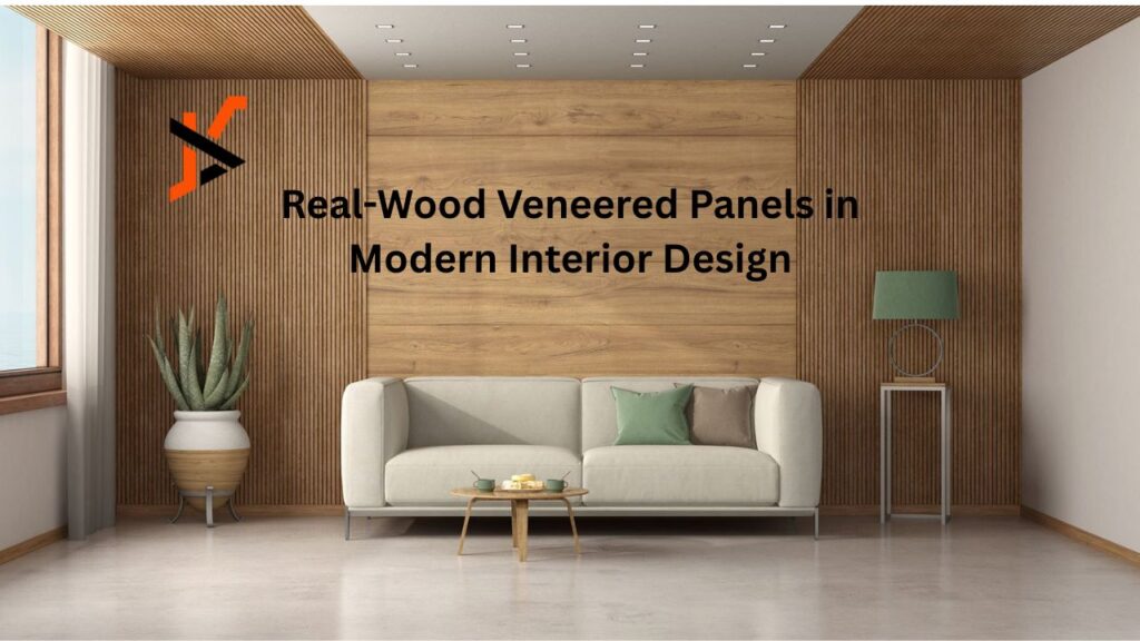 Real-Wood Veneered Panels in Modern Interior Design