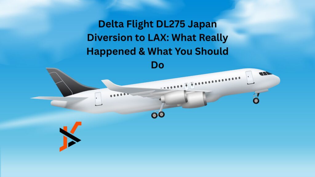 delta flight dl275 japan diversion lax