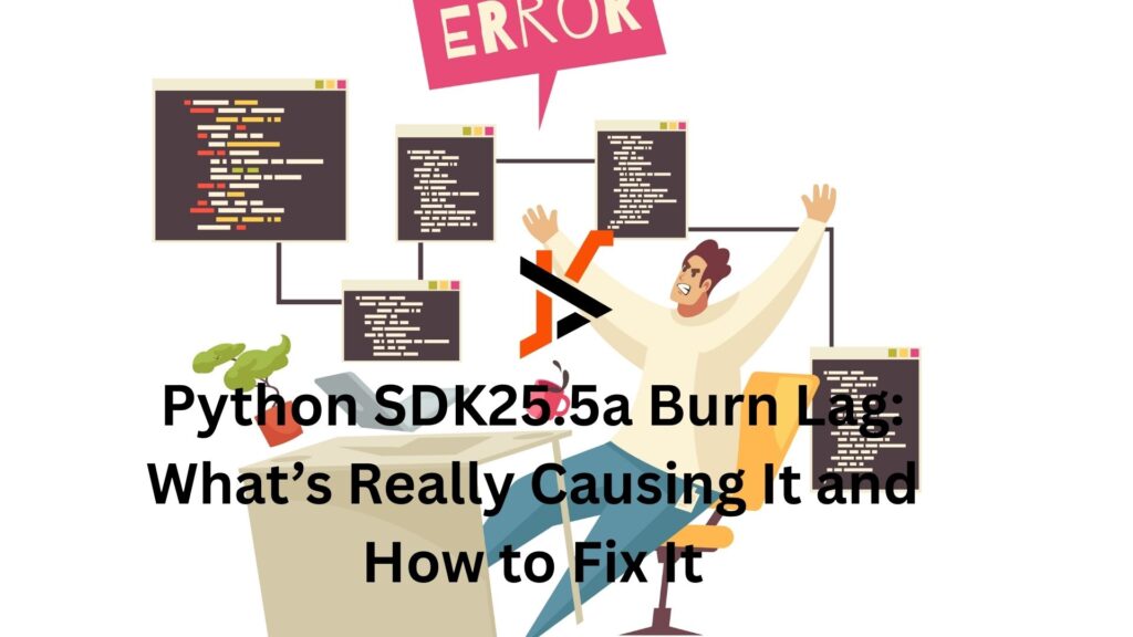 python sdk25.5a burn lag