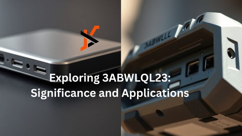 Exploring 3ABWLQL23: Significance and Applications