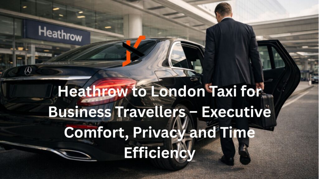 Heathrow to London Taxi for Business Travellers – Executive Comfort, Privacy and Time Efficiency