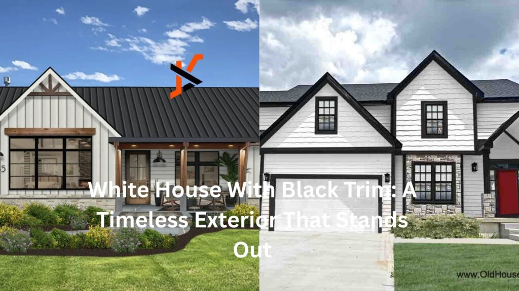 White House With Black Trim: A Timeless Exterior That Stands Out white house with black trim