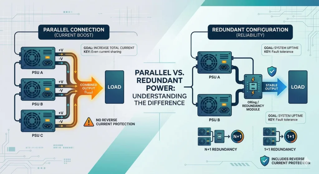 How Parallel Architecture Enhances System Redundancy and Power Supply Reliability Architecture Enhances