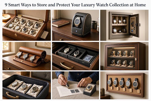9 Smart Ways to Store and Protect Your Luxury Watch Collection at Home