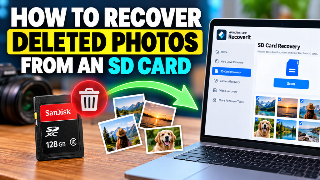 How to Recover Deleted Photos from an SD Card