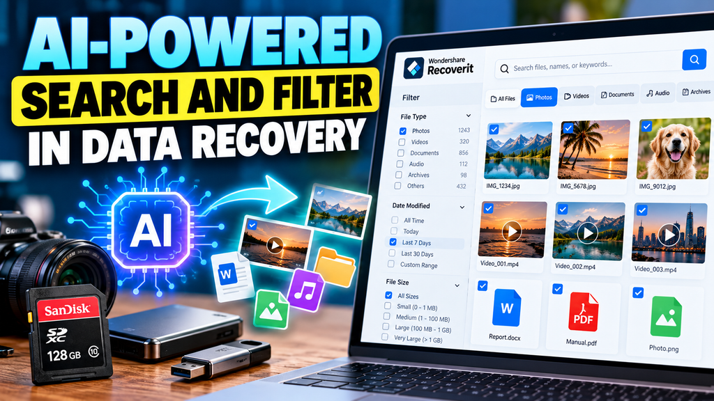 What Is AI-Powered Search and Filter in Data Recovery Software?